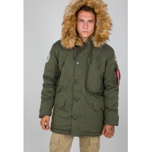 Alpha Industries Winterjacke Polar dunkelgrün Herren